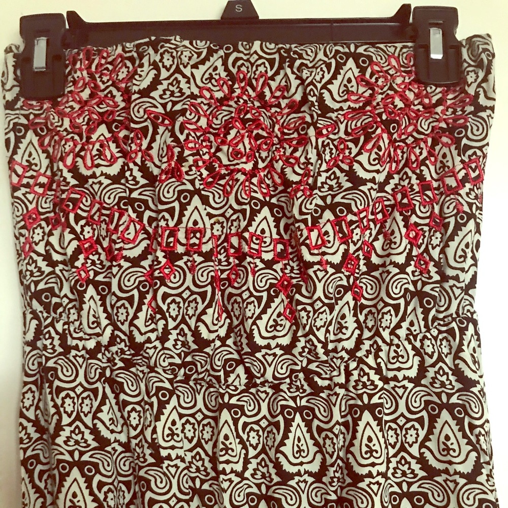 Strapless Maxi Dress